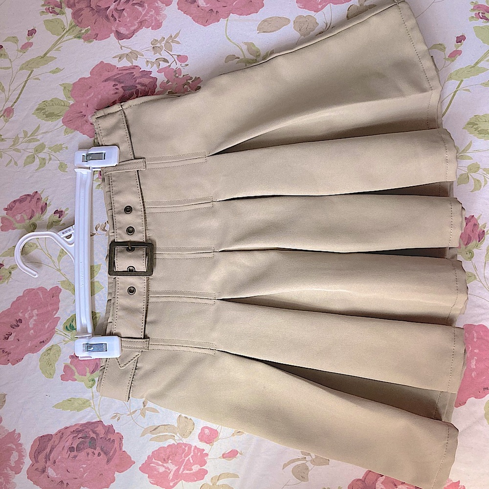 French Toast girls khaki uniform skirt, Size 10